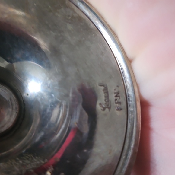 Elegant Silver Goblet Set - Picture 2 of 2